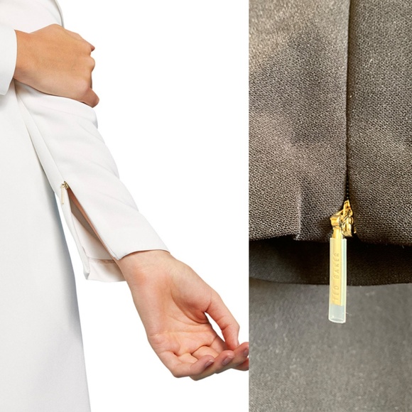 TED BAKER | Cold Shoulder Dress | Size 1 - Picture 8 of 11